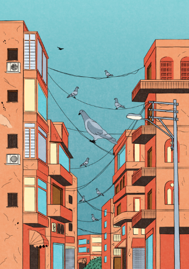 "Florentin" Print by Braceface Design
