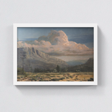 Mountain landscape Israel Jewish Israel print wall framed art