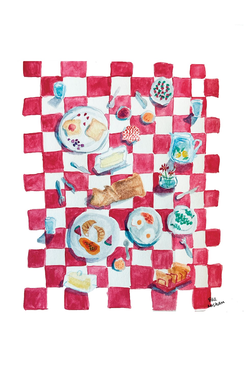 "Picnic" Print by Ella Mishan