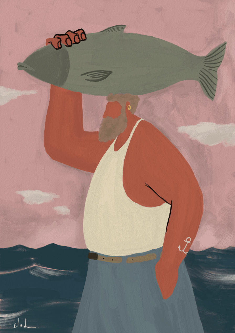 "Sailor" Print by Elad Mualem