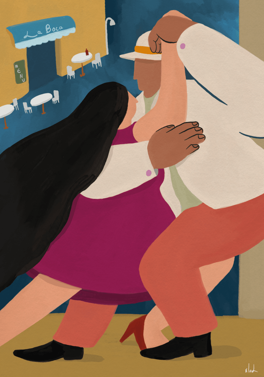 "Night Tango" Print by Elad Mualem