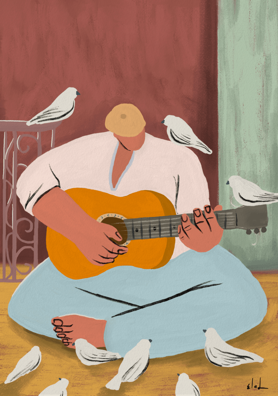 "Las Palomas" Print by Elad Mualem