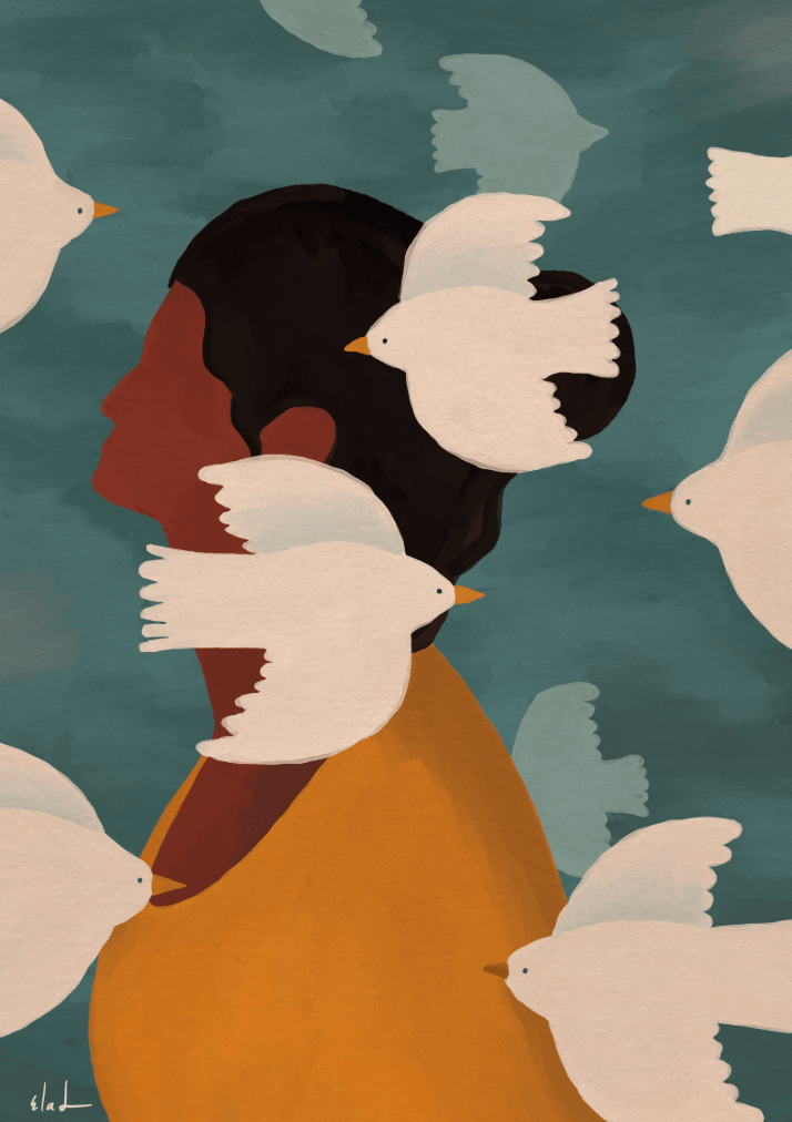 "Freedom Birds" Print by Elad Mualem
