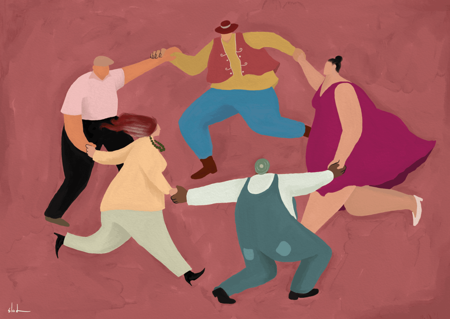 "Dance of Life" Print by Elad Mualem