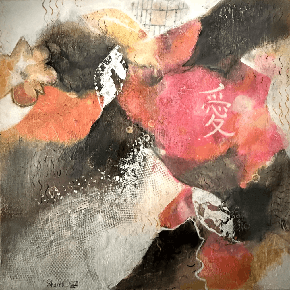 "Dance of Love" Print by Sharon Agassi