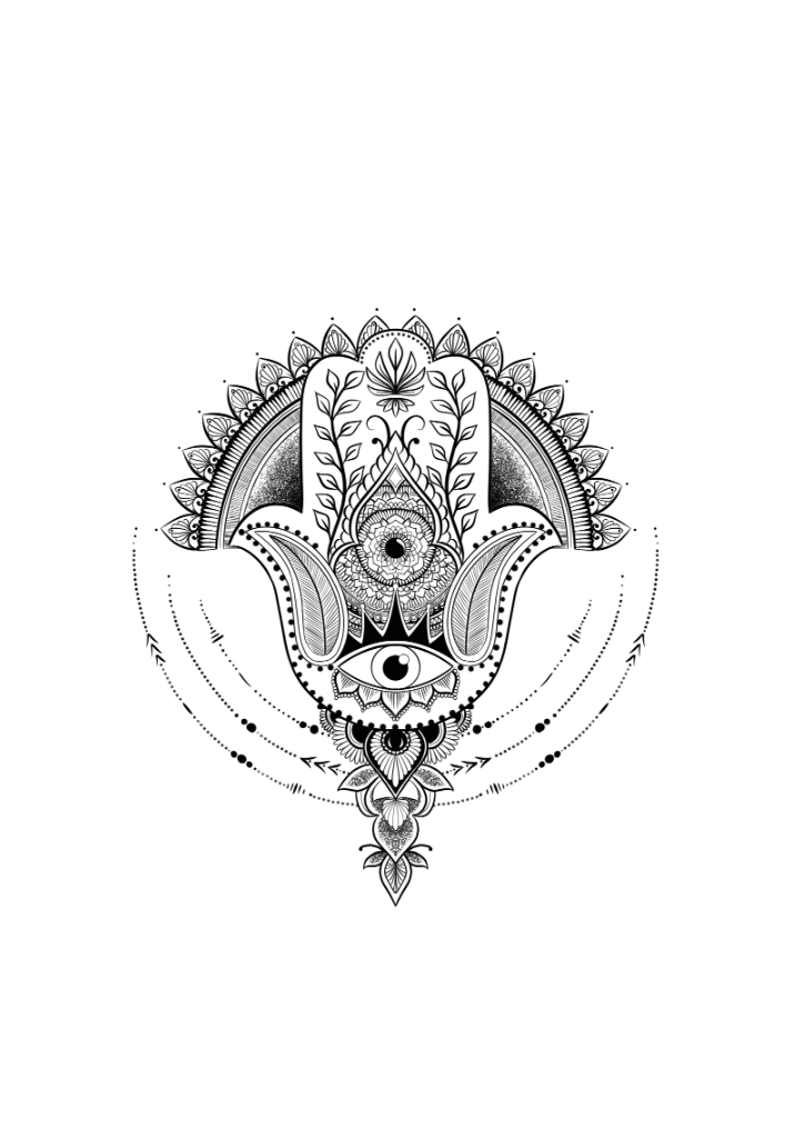 "Hamsa" Print by Noa Baranes