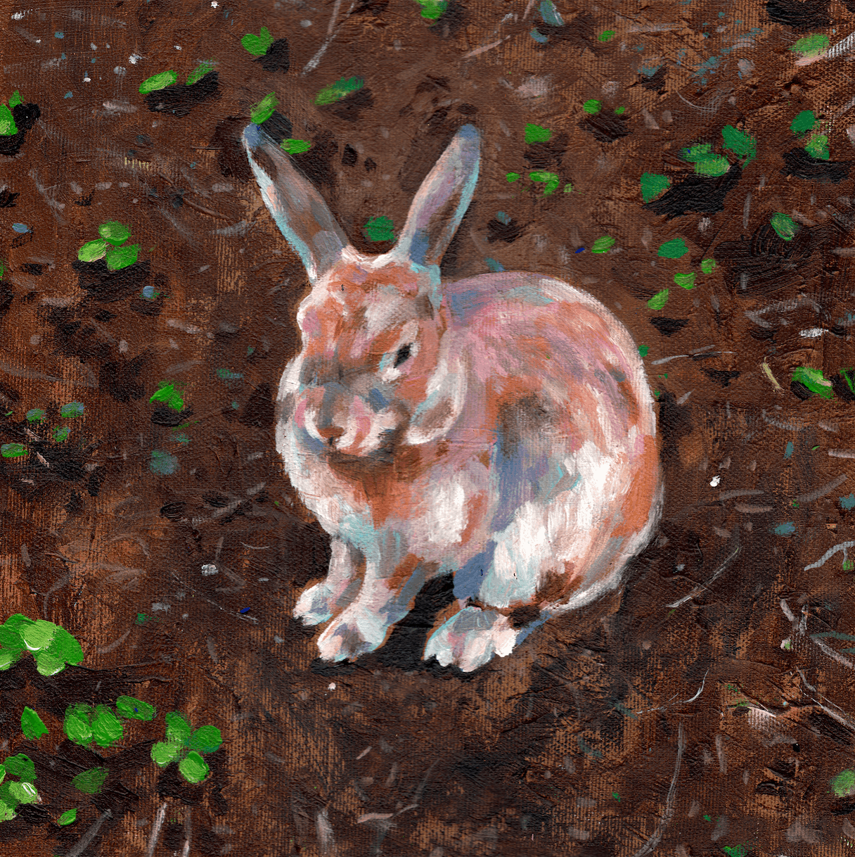 "Wild Rabbit" Print by Tali Yalonetzki