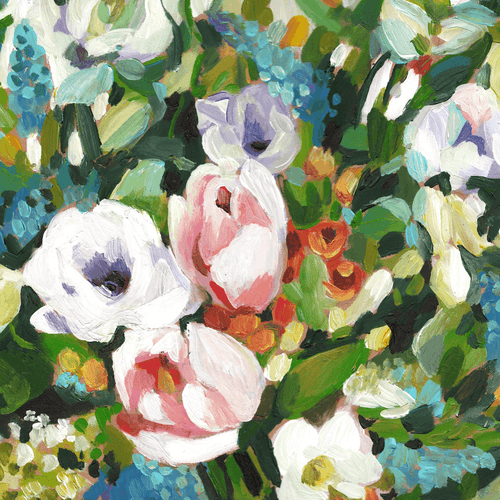 "Bouquet of Flowers" Print by Tali Yalonetzki