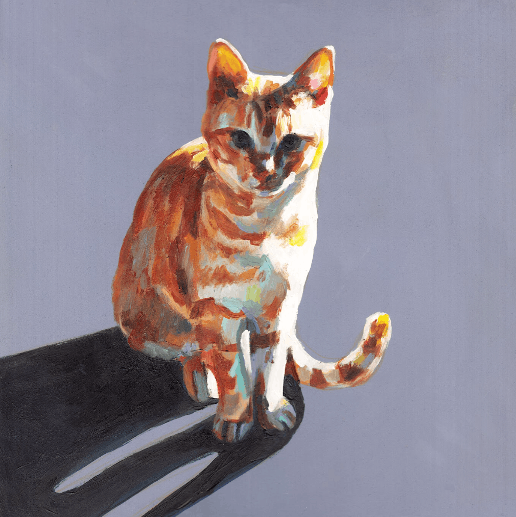 "Ginger Cat" Print by Tali Yalonetzki
