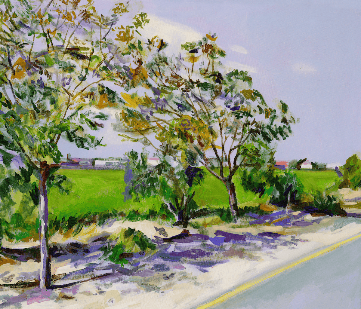 "Road to the Moshav" Print by Tali Yalonetzki