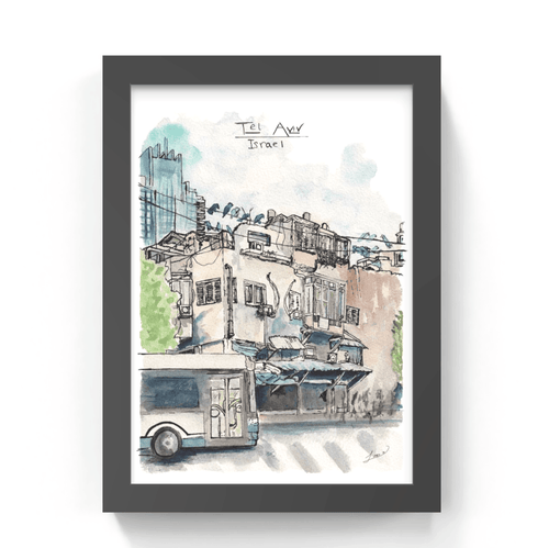 carmelit tlv scene painting